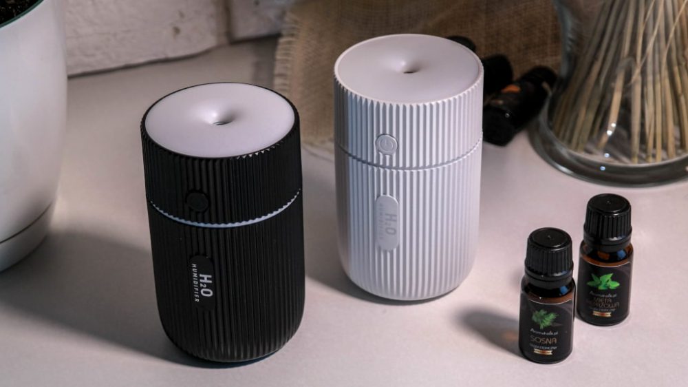 dyfuzor do aromaterapii ultradźwiękowy nawilżacz